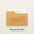 The Case File Folder — free gift with The Killer Isn't Alice