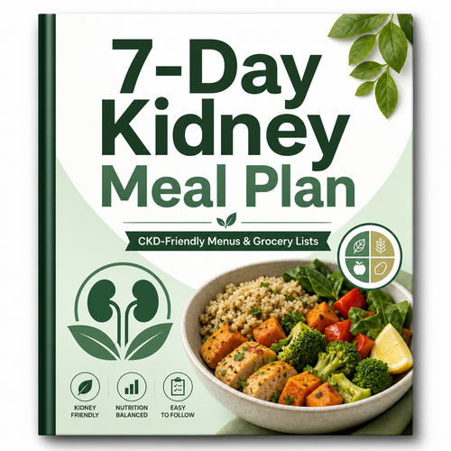 7-Day Kidney-Friendly Meal Plan cover